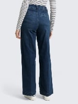 Madina traperice širokih nogavica - Plava_345736