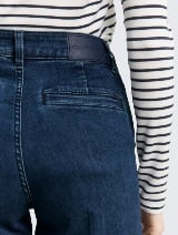 Madina traperice širokih nogavica - Plava_345736