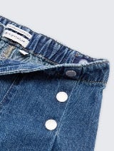 Farmerke sa širokim nogavicama - Plava_3863583