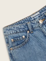 Farmerke sa širokim nogavicama - Plava_8628512