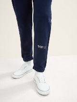 Donji dio trenirke s detaljima - Plava_6131395