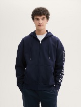 Športna jakna s kapuco - Modra_6720316