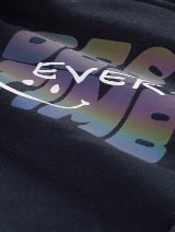 Jachetă cu glugă şi imprimeu - Albastru_9020811