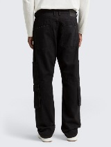 Opuštene traper hlače Waylen - Crna_6601084