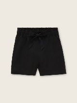 Sproščene kratke hlače - Črna_9845016