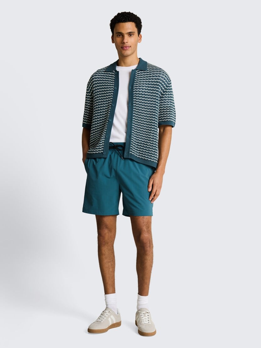 Pantaloni scurţi lejeri - Verde_2637330