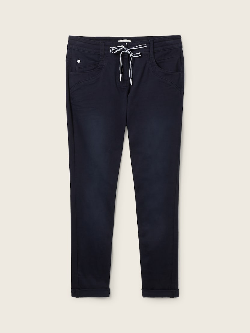 Pantaloni relaxed tapered | Albastru | Tom Tailor