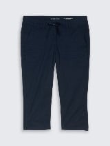 Pantaloni relaxed tapered - Albastru_7523861