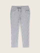 Sproščene tapered hlače - Vzorec/večbarvna_5675513