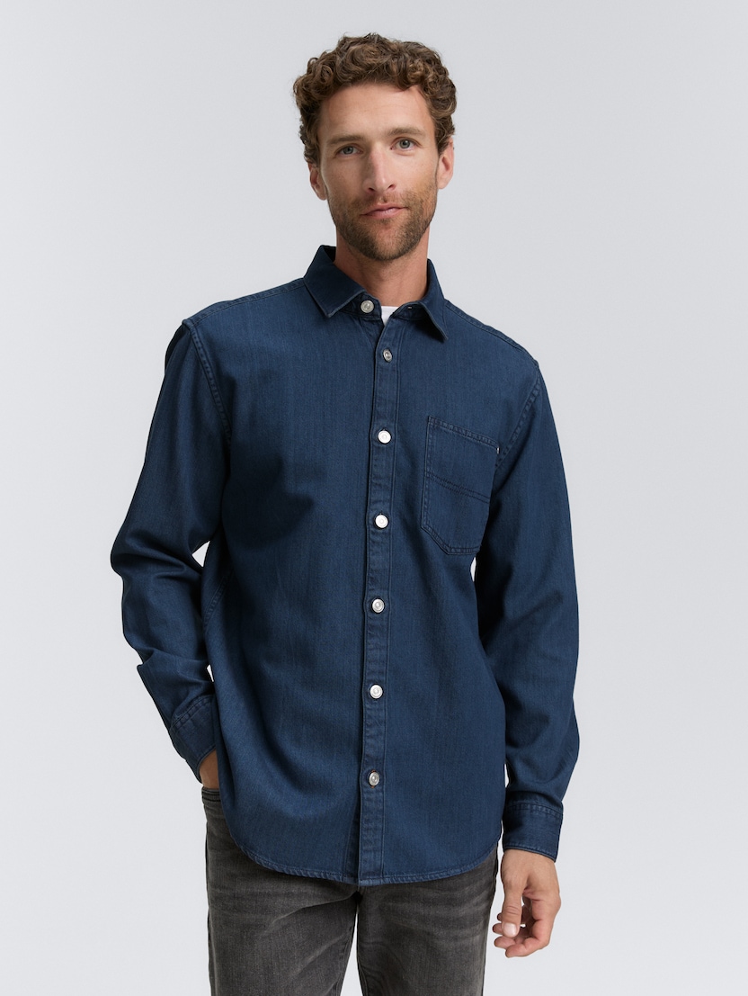 Srajca iz džinsa - Modra-1047334-10120