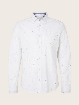 Košulja dugih rukava s minimalnim dizajnom - Uzorak/višebojna_6240511