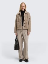 Cămaşă-jachetă - Bej_2893178