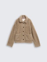 Cămaşă-jachetă - Bej_2893178