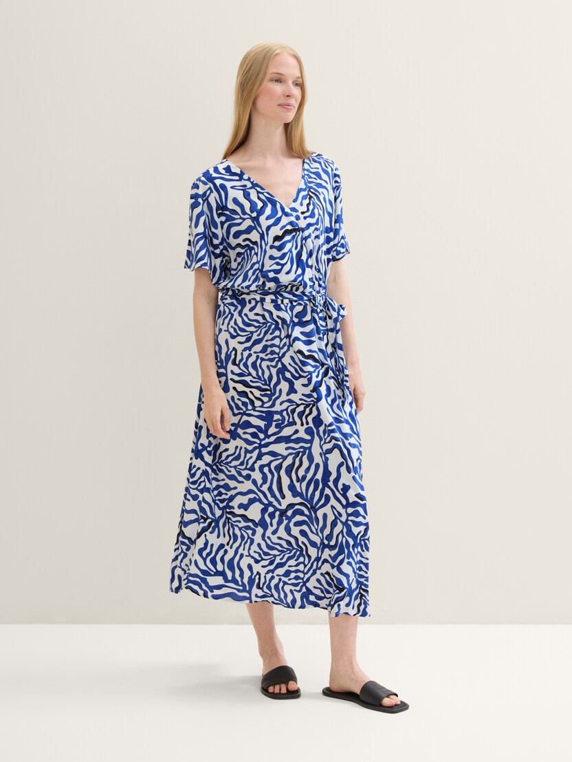 TOM TAILOR Denim Gonna Midi da Donna, 14482 - Deep Black, XS
