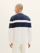 Pulover din tricot structurat - Model/Mai multe culori_5306206