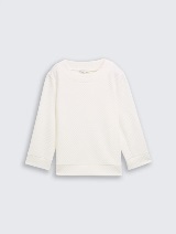 Strukturirana dukserica - Bela_3271988