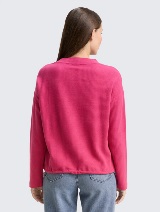 Bluză structurată - Roz_5228658