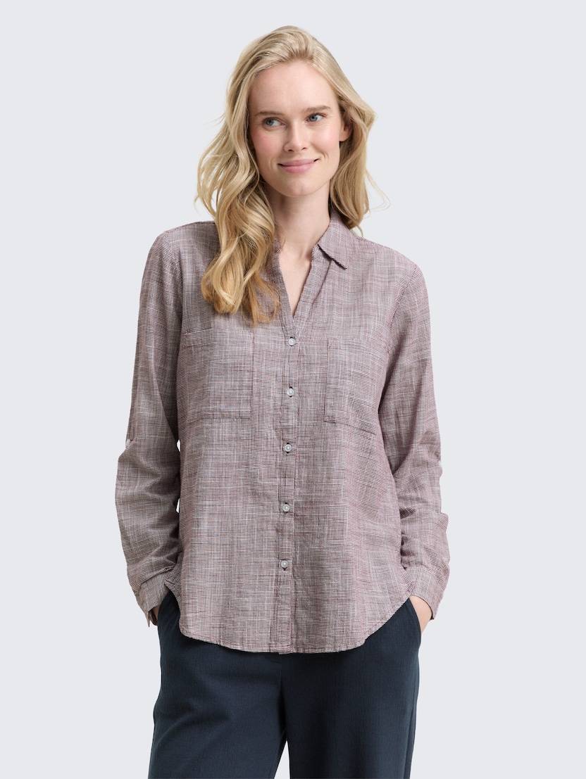 Strukturirana bluza - Crvena-1035247-16427-14