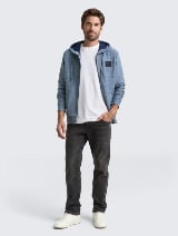 Jachetă sport structurată - Albastru_6077642