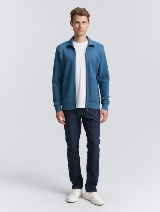 Strukirana dukserica - Plava_6350321