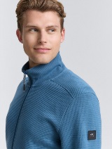 Strukirana dukserica - Plava_6350321