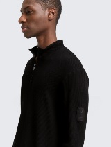 Tricou structurat - Negru_1005576