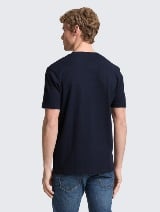 Tricou structurat - Albastru_2169044