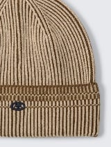 Strukturirana pletena kapa - Bež_8570774