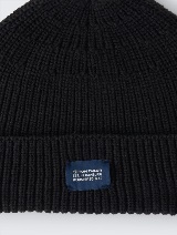 Strukturirana pletena kapa - Crna_3678312