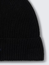 Strukturirana pletena kapa - Crna_3871162