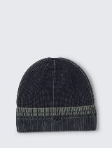 Structurirana pletena kapa - Plava_7174691