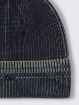 Structurirana pletena kapa - Plava_7174691