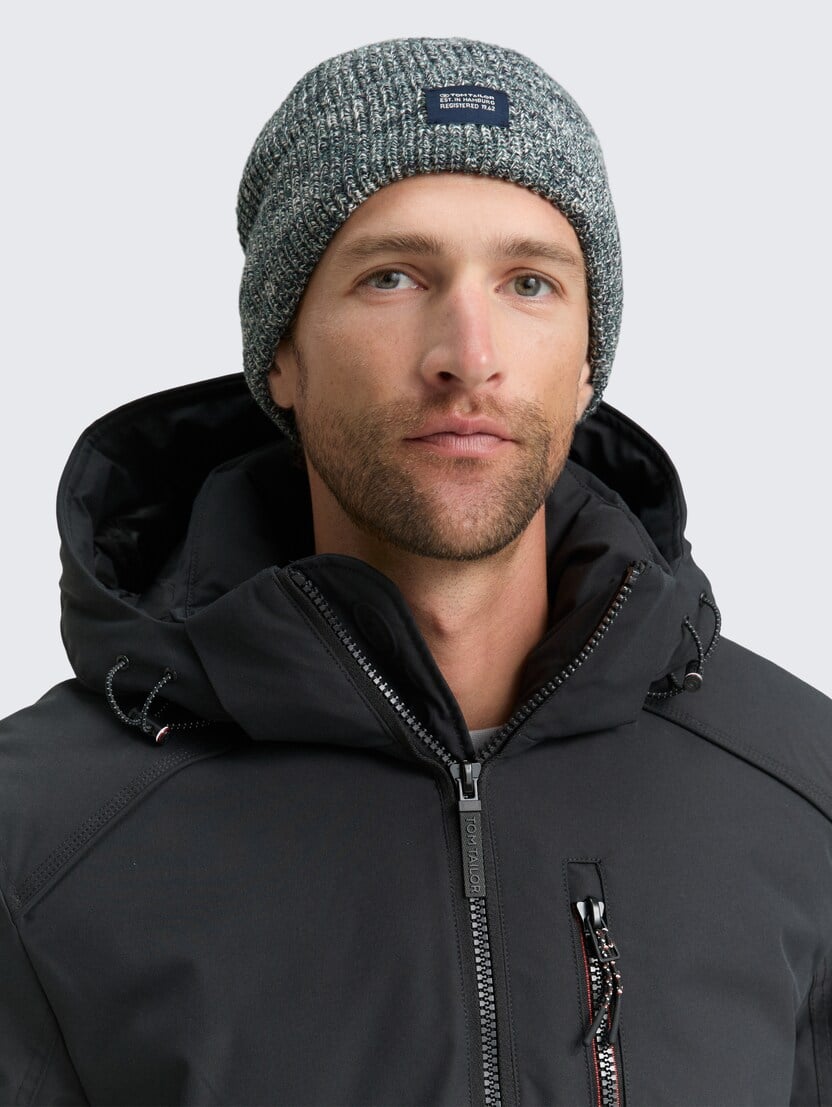 Strukturirana pletena kapa - Uzorak/višebojna_6437462