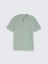 Strukturirana polo-majica - Zelena_7763322