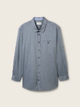 Strukturirana srajca - Modra_6555048