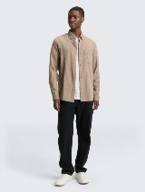 Strukturirana košulja - Smeđa_1945450