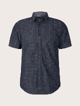 Strukturirana majica s minimalnim dizajnom - Uzorak/višebojna_4924577
