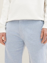 Strukturirane chino kratke hlače - Modra_9543386