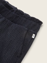 Strukturirane kratke hlače - Modra_7477589