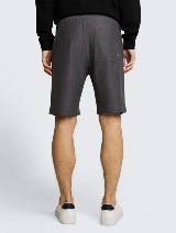 Strukturirane kratke pantalone - Siva_1057830