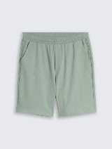 Strukturirane kratke pantalone - Zelena_9130096