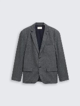 Sacou structurat - Albastru_3553418