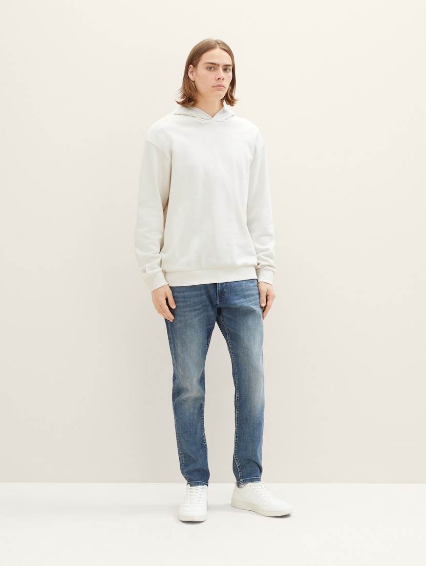 Tapered slim traperice - Plava