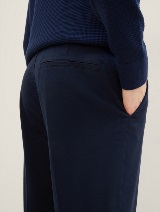 Pantaloni conici regular - Albastru_9595627
