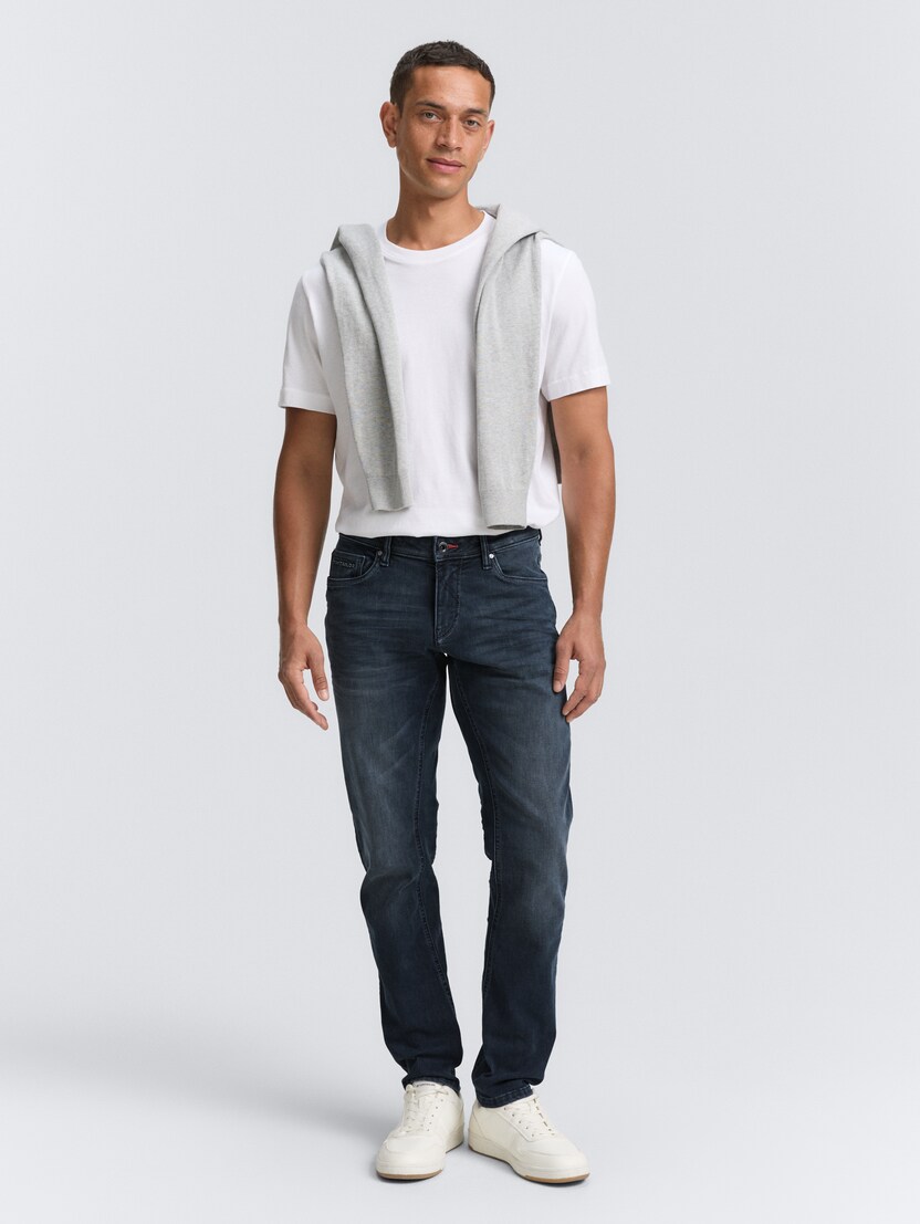 Blugi Curt tapered | Albastru | Tom Tailor