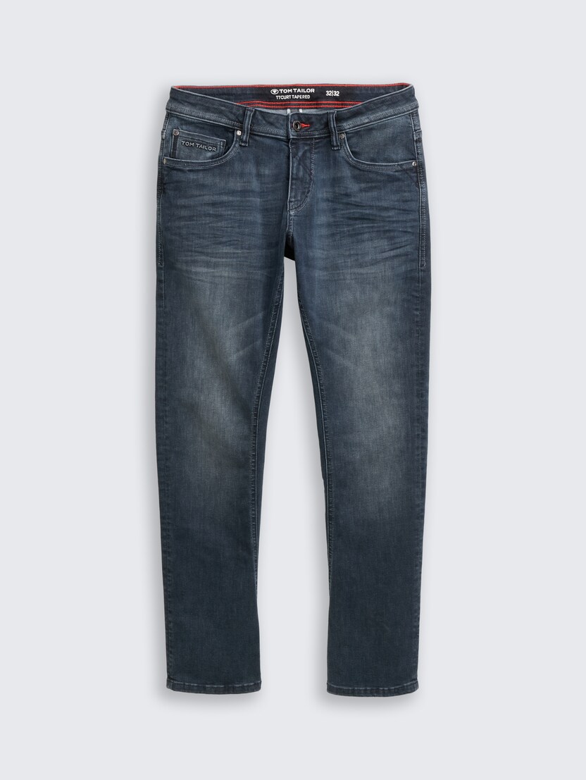 Blugi Curt tapered | Albastru | Tom Tailor