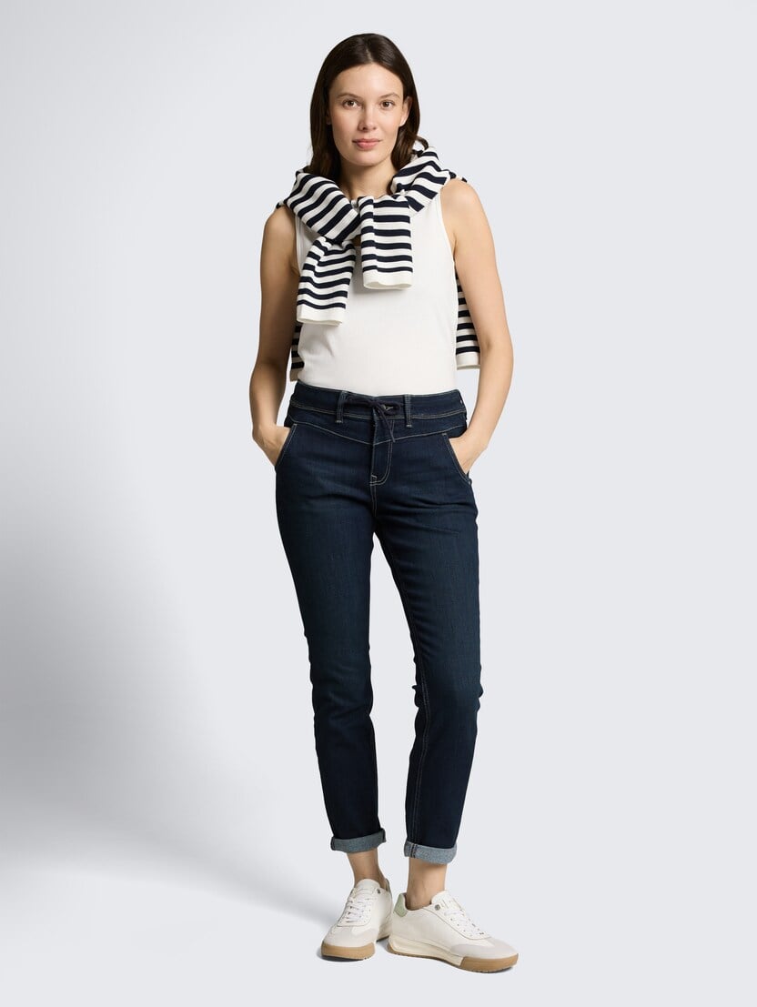 Blugi Maya tapered - Albastru_6474269