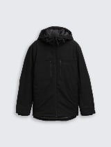 Jachetă tehnică cu glugă - Negru_2093601