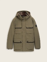 Jachetă tehnică cu glugă - Verde_1324712