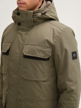 Jachetă tehnică cu glugă - Verde_1324712